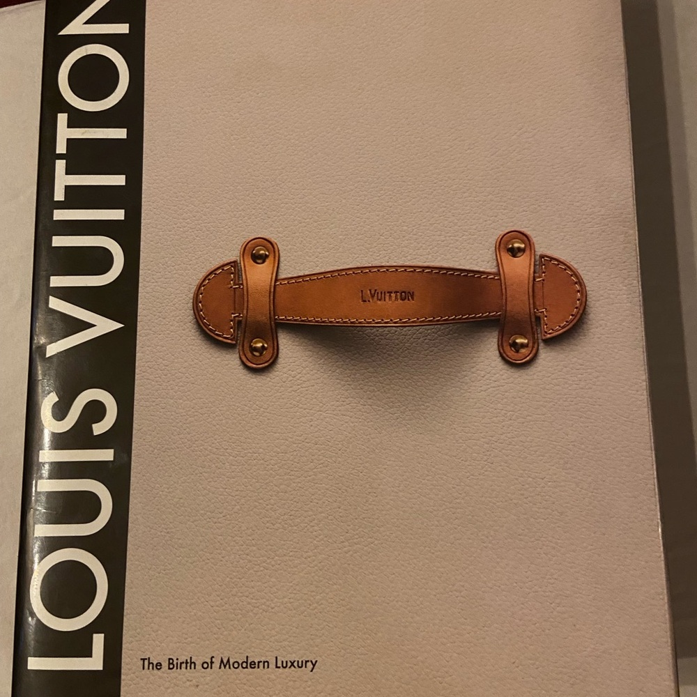 Louis Vuitton Beige and Brown Book Cover